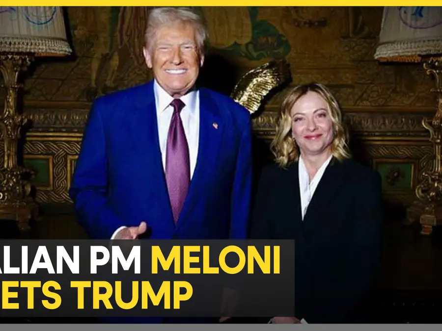 Donald Trump meets Italian PM Giorgia Meloni before us president Joe Biden's Italy visit