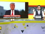 Trump defends tariffs amid economic contraction