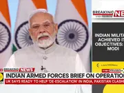 India strikes Pak: PM Modi praises Indian military, holds key cabinet meeting on operation Sindoor