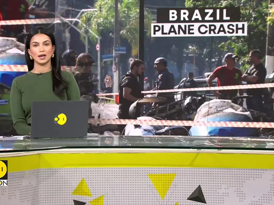 Brazil plane crash: Aircraft skids into traffic, hits bus