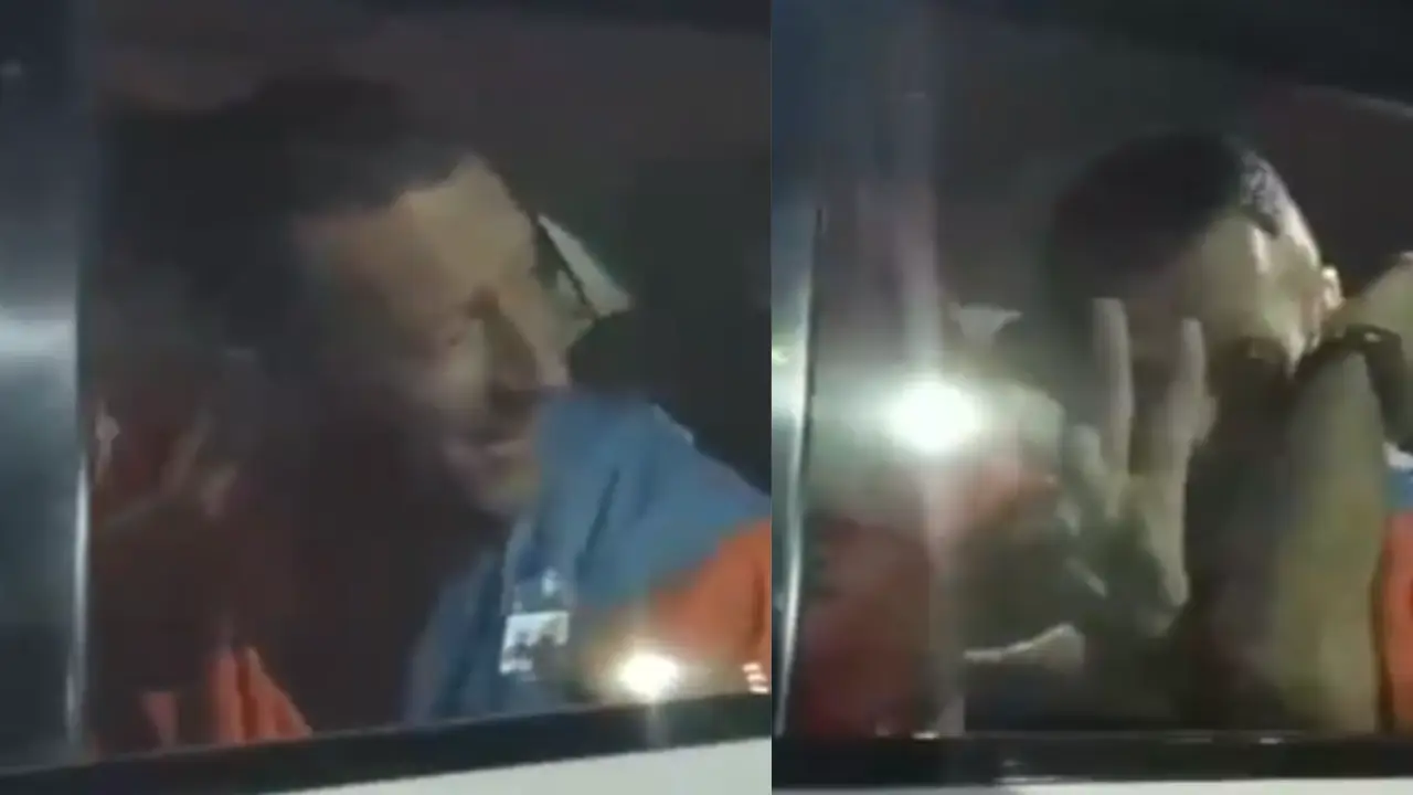 Coldplay's Chris Martin and actress Dakota Johnson arrive at Maha Kumbh | Watch Coldplay's Chris Martin and actress Dakota Johnson arrive at Maha Kumbh | Watch