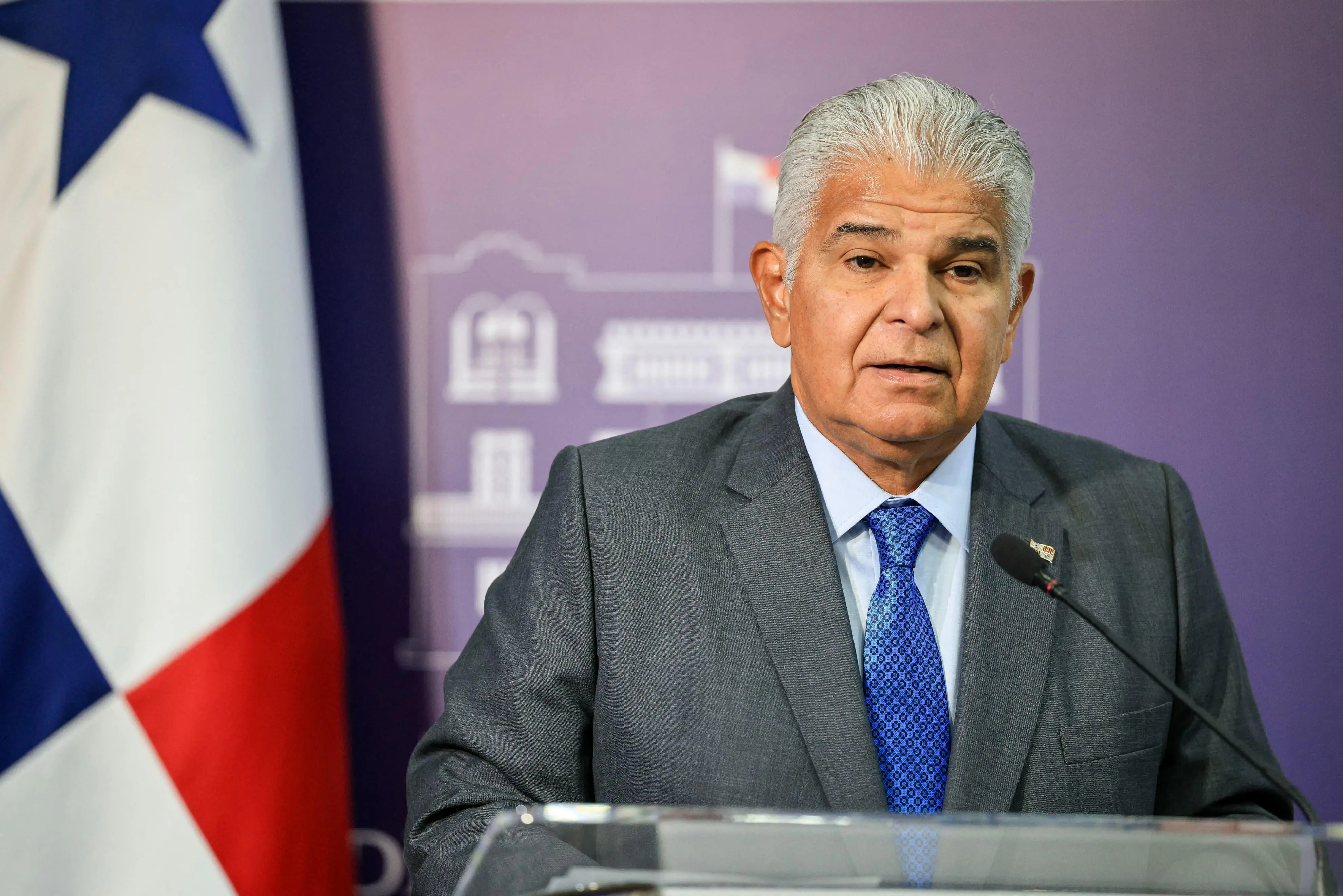 US claim of free passage through Panama Canal 'absolute falsehood': Panama president US claim of free passage through Panama Canal 'absolute falsehood': Panama president