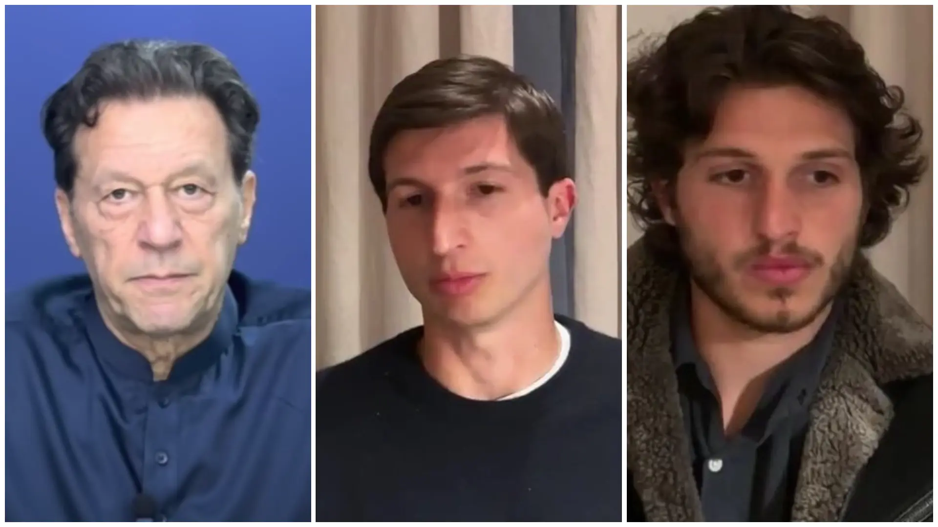 Imran Khan's sons Kasim and Sulaiman Khan speak up for ex-Pakistan PM's release from jail, seek help of Trump Imran Khan's sons Kasim and Sulaiman Khan speak up for ex-Pakistan PM's release from jail, seek help of Trump
