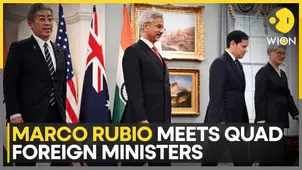 US Secretary of State Marco Rubio meets Quad foreign ministers in Washington US