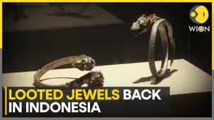 Indonesia's National Museum hosts exhibit celebrating return of looted jewels and statues