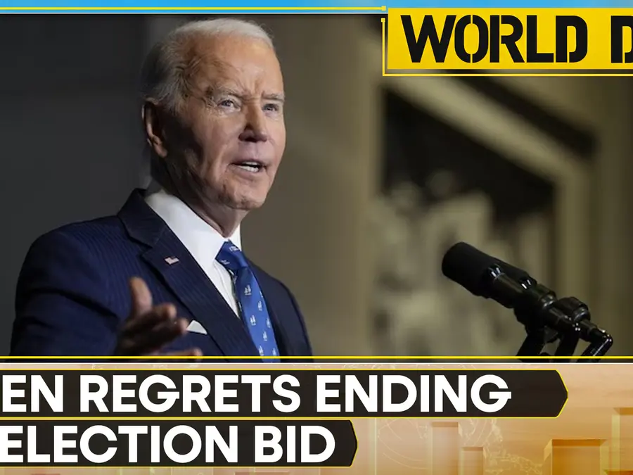 Biden regrets ending re-election campaign, says he could have defeated Trump
