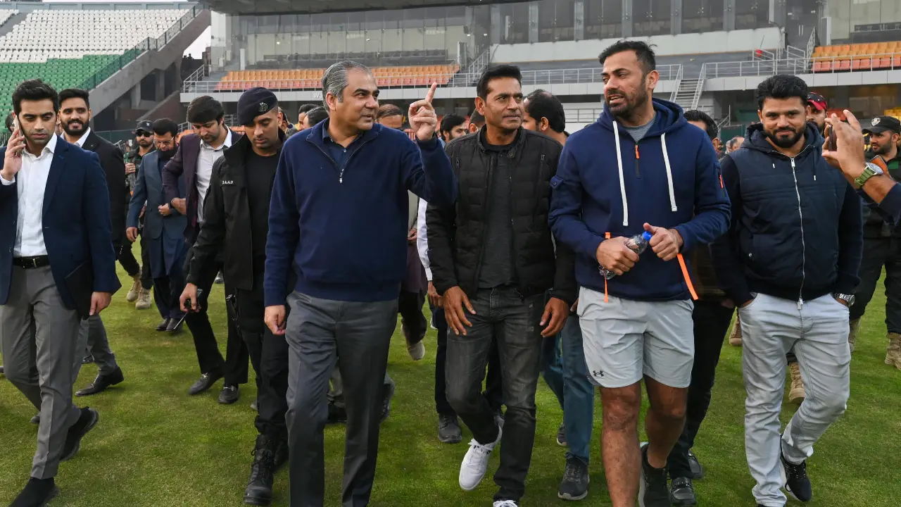 Champions Trophy 2025: Pak PM Shehbaz Sharif opens renovated Gaddafi Stadium in Lahore Champions Trophy 2025: Pak PM Shehbaz Sharif opens renovated Gaddafi Stadium in Lahore