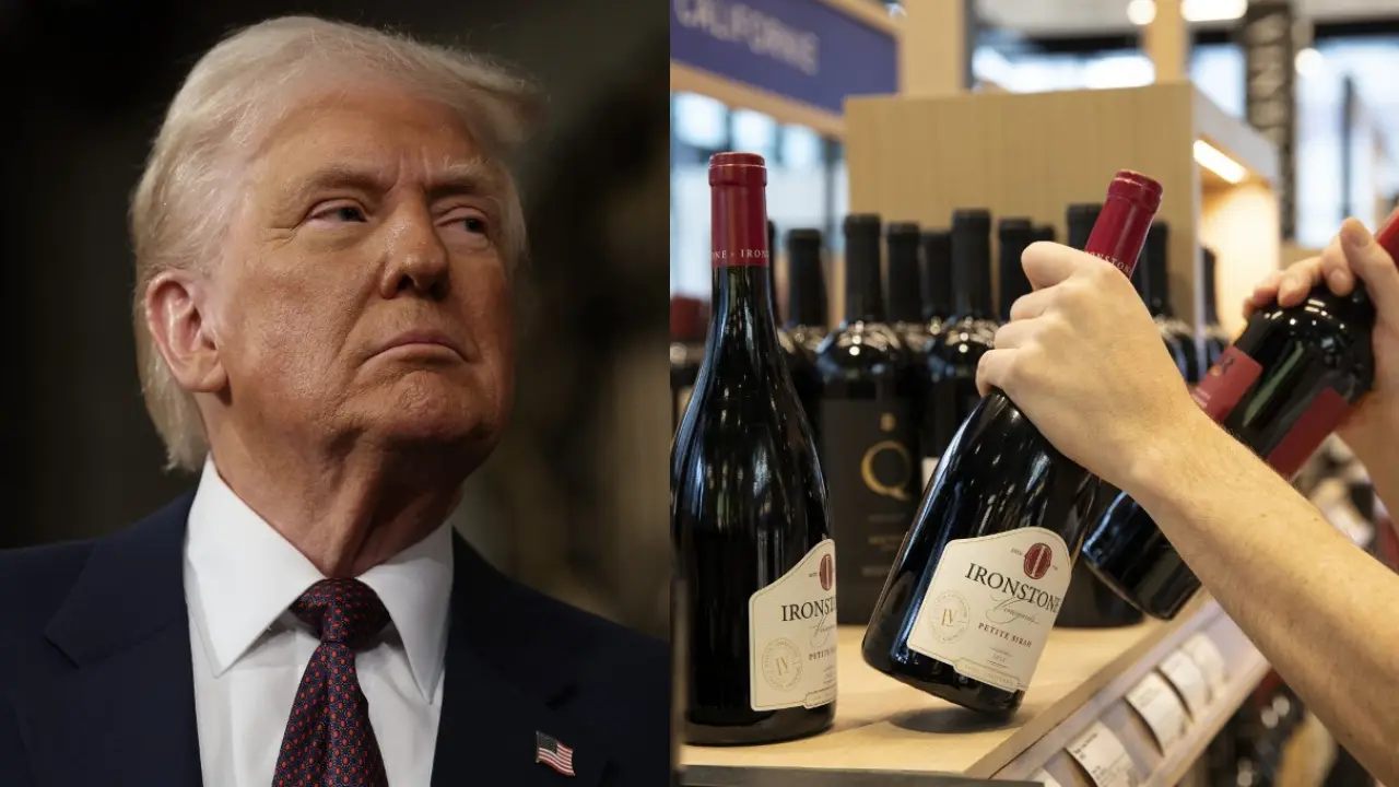 Trump threatens 200% tariff on European wines, champagnes in retaliation to EU's whiskey levies Trump threatens 200% tariff on European wines, champagnes in retaliation to EU's whiskey levies