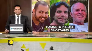 Hamas names 3 Israeli hostages to be freed on Saturday