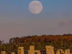 Skygazers get a rare cosmic treat as 'Cold Moon' shines in sky after 19 years