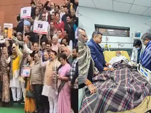 Protest, slogans and scuffle: How row over Amit Shah's remark on Ambedkar took a vicious turn