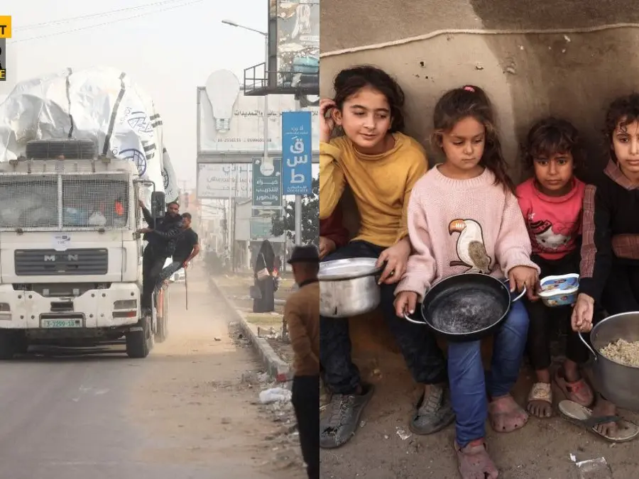 Only 12 aid trucks reached starving civilians in northern Gaza since October, reveals Oxfam