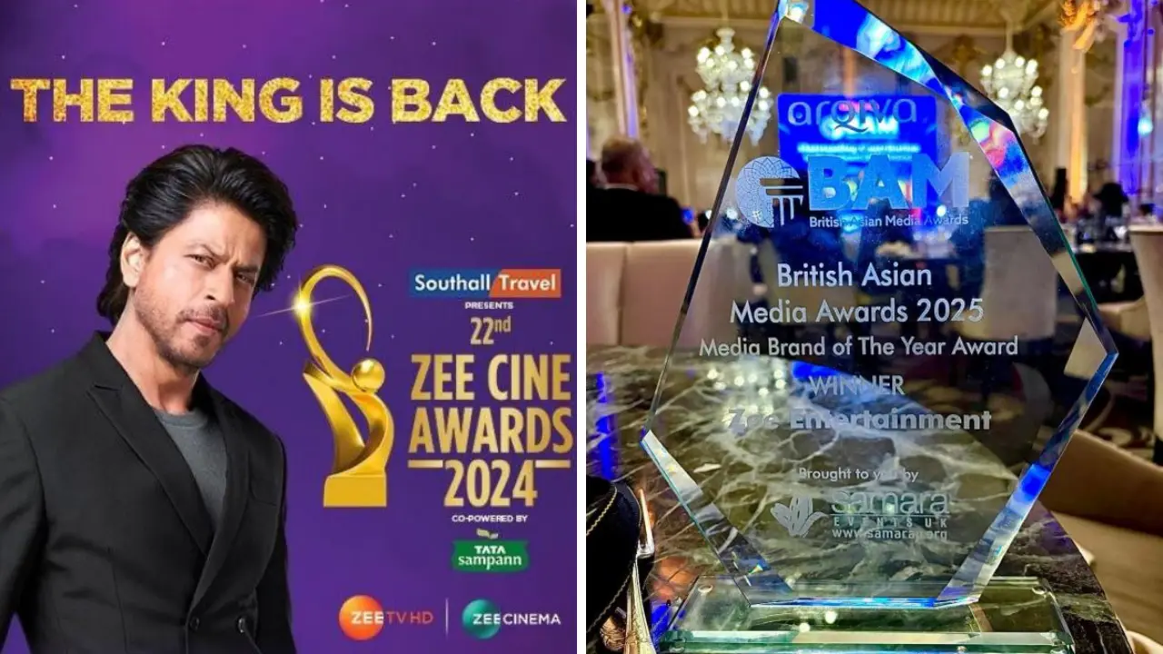Zee UK wins Media Brand Of The Year 2025 at Arqiva British Asian Awards Zee UK wins Media Brand Of The Year 2025 at Arqiva British Asian Awards