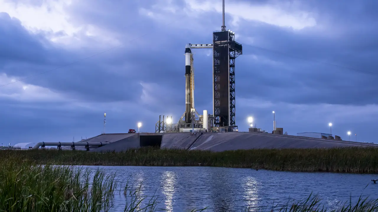 SpaceX's Fram2 mission set for first human flight over Earth's polar regions SpaceX's Fram2 mission set for first human flight over Earth's polar regions
