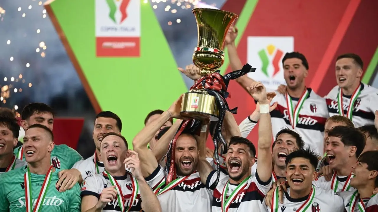 Bologna end 51-year wait for glory with Italian Cup triumph over AC Milan
