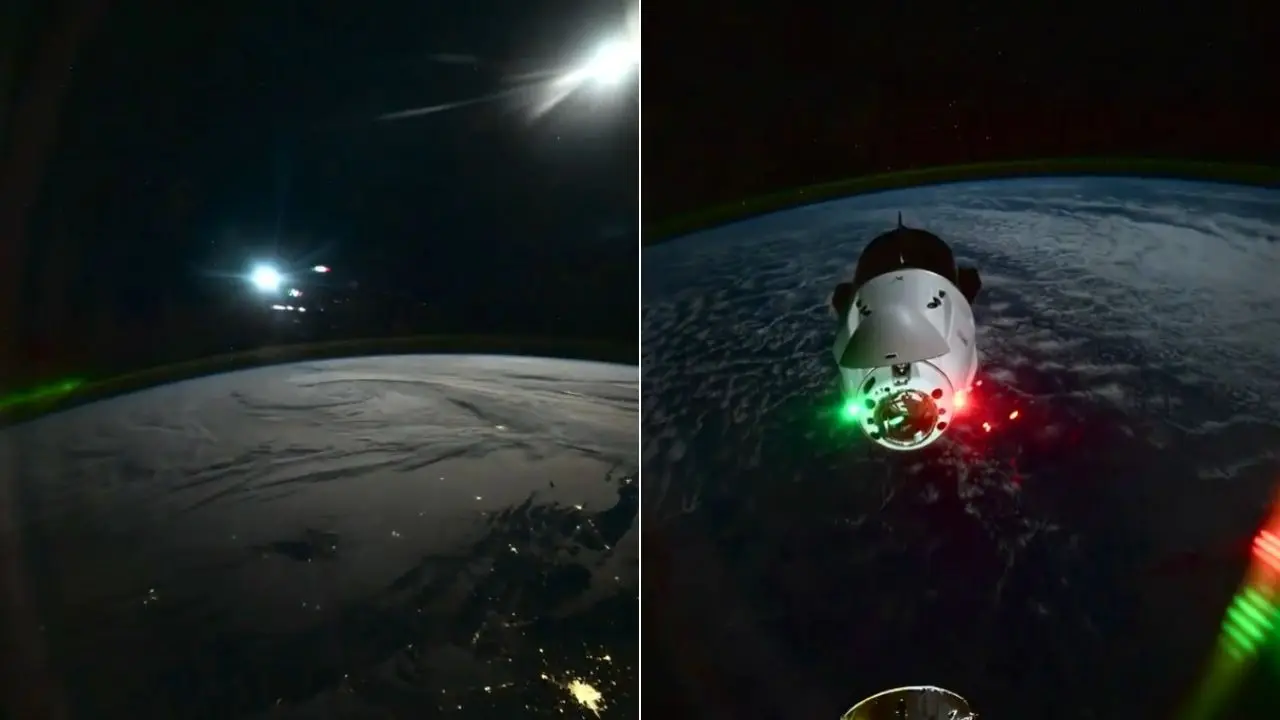 Watch | Stunning visuals show SpaceX’s Crew-10 Dragon capsule docking at International Space Station Watch | Stunning visuals show SpaceX’s Crew-10 Dragon capsule docking at International Space Station