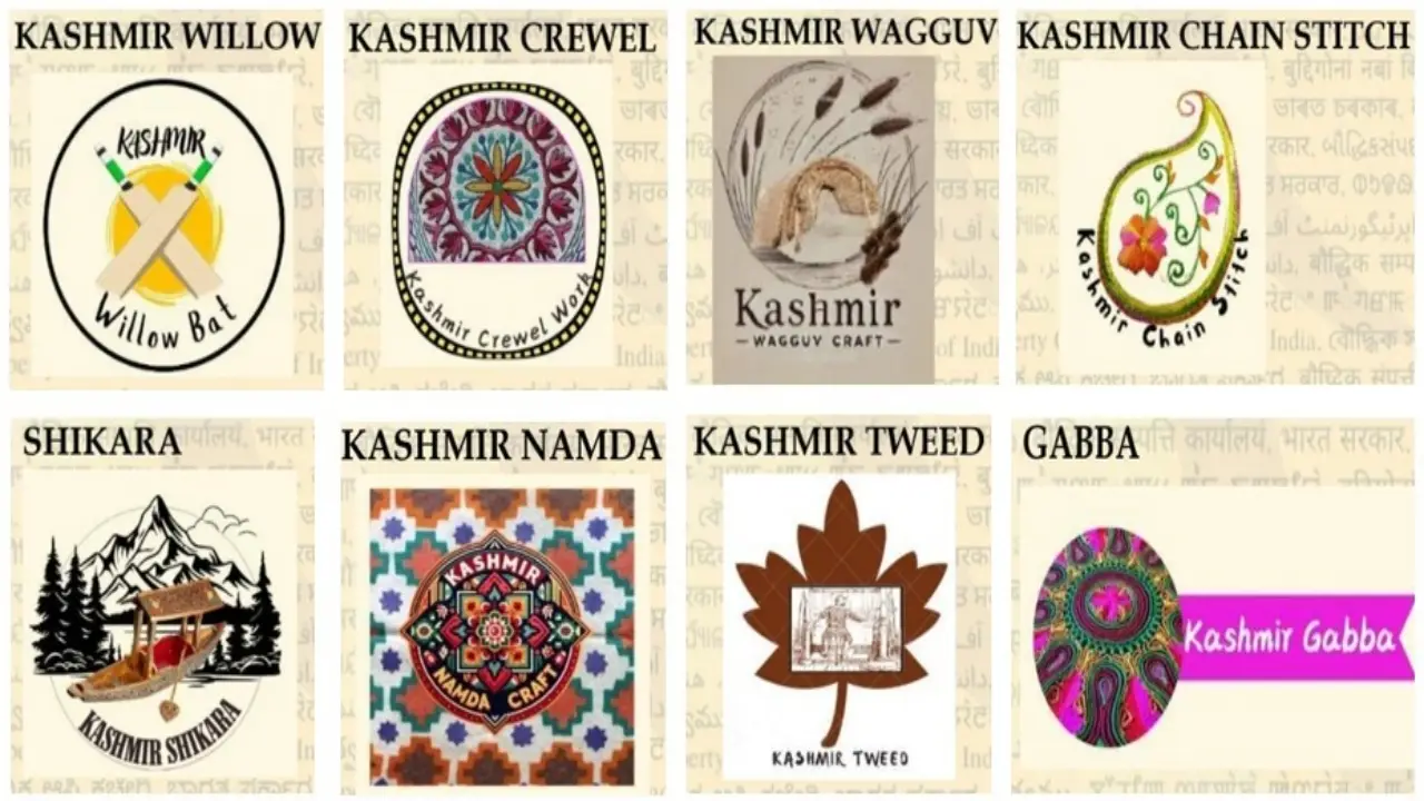 Eight more Kashmiri crafts granted prestigious Geographical Indication (GI) certificates Eight more Kashmiri crafts granted prestigious Geographical Indication (GI) certificates
