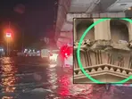 Hyderabad: Rain, thunderstorm wreak havoc, portion of Charminar minaret falls