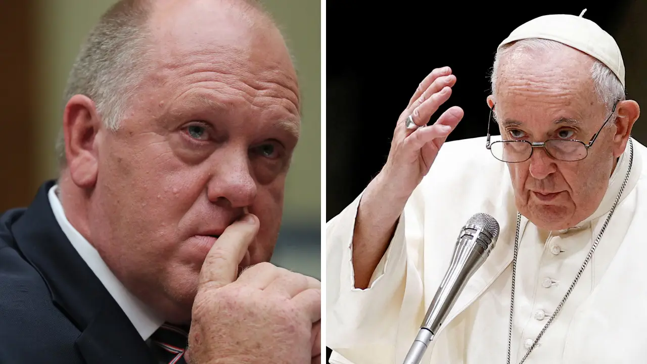'Focus on fixing Catholic Church': Donald Trump's border czar Tom Homan tells Pope 'Focus on fixing Catholic Church': Donald Trump's border czar Tom Homan tells Pope