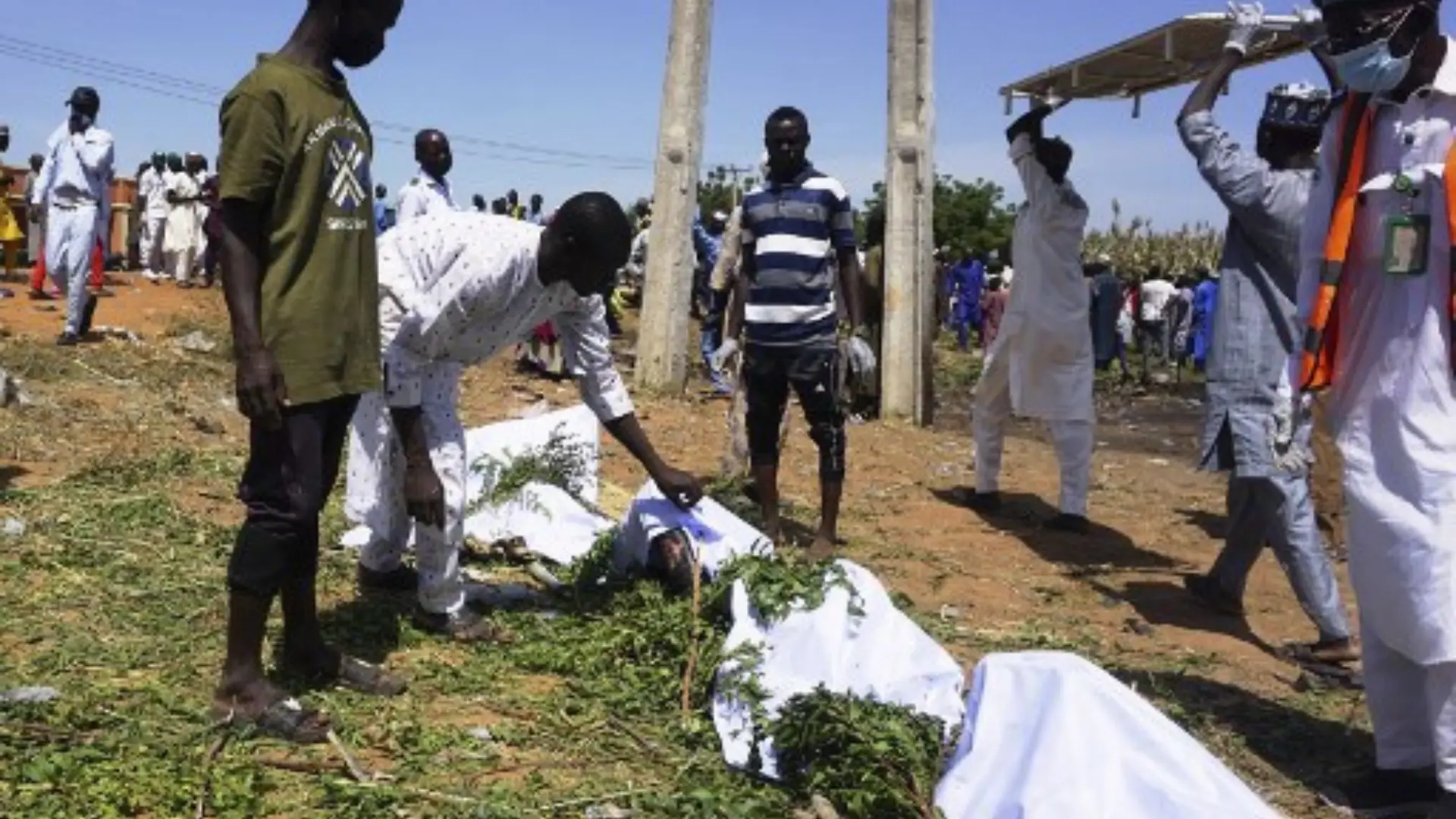 Nigeria fuel tanker explosion kills 70 as crowd rushes to scoop fuel amid soaring prices Nigeria fuel tanker explosion kills 70 as crowd rushes to scoop fuel amid soaring prices