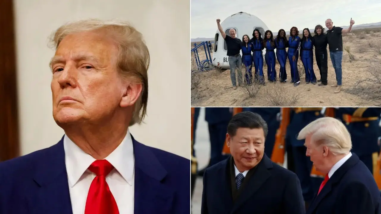 Top 10 world news: Trump insists Russia-Ukraine War ‘not his war’; Blue Origin all-women flight returns to earth, and more Top 10 world news: Trump insists Russia-Ukraine War ‘not his war’; Blue Origin all-women flight returns to earth, and more