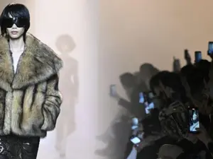 Hermes celebrates felt at Paris Fashion Week