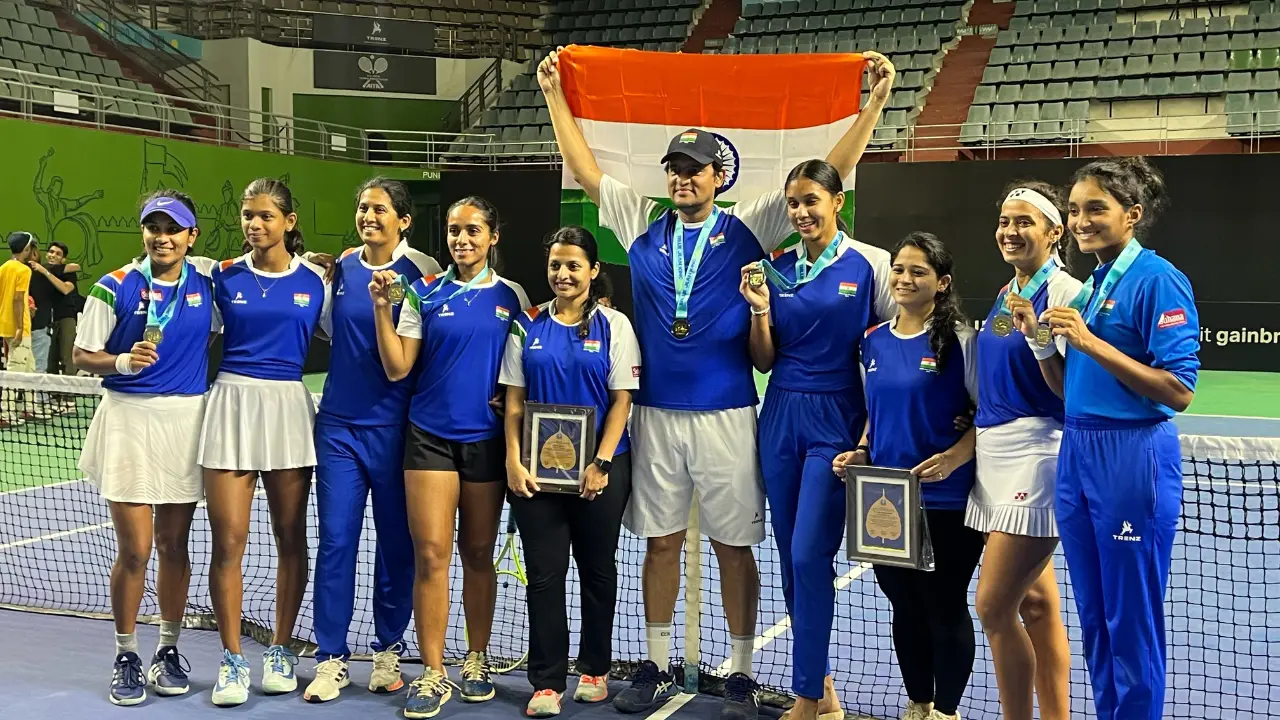 Billie Jean King Cup 2025: Shrivalli, Ankita and Prarthana script history to help India qualify for playoffs Billie Jean King Cup 2025: Shrivalli, Ankita and Prarthana script history to help India qualify for playoffs