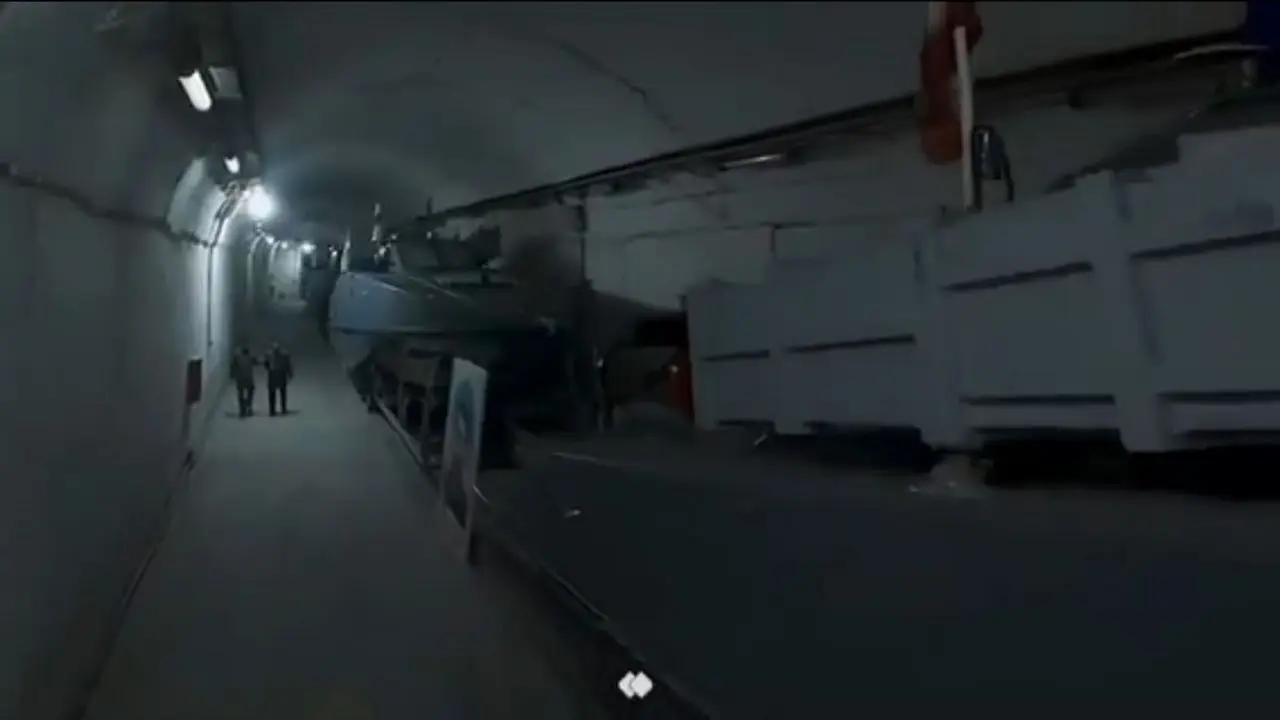 Iran's Revolutionary Guards unveil new underground naval base amid tension with US and Israel Iran's Revolutionary Guards unveil new underground naval base amid tension with US and Israel