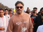 Suniel Shetty skips son-in-law KL Rahul's big day in Champions Trophy, spotted at India Paddle Festival