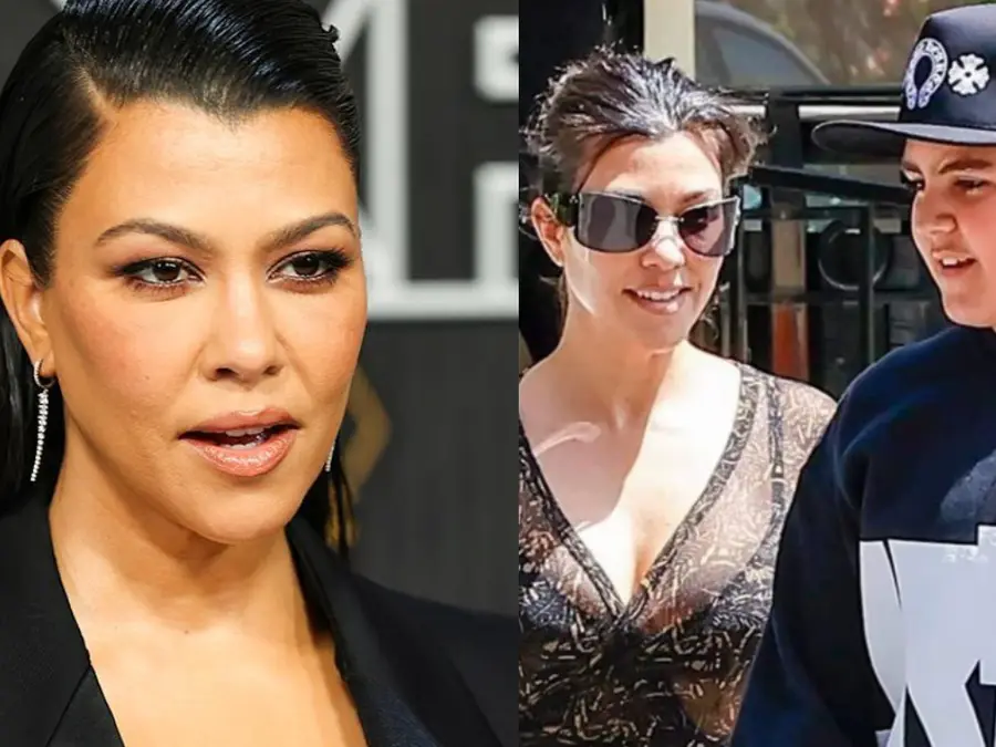 Kourtney Kardashian rubbishes rumours suggesting that her son, 15, has a baby