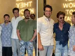 Shah Rukh, Salman reunite to cheer for Loveyapa, debut film of Aamir Khan's son Junaid