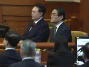 Suspended South Korean President Yoon, in court, blames 'malicious' opposition for martial law