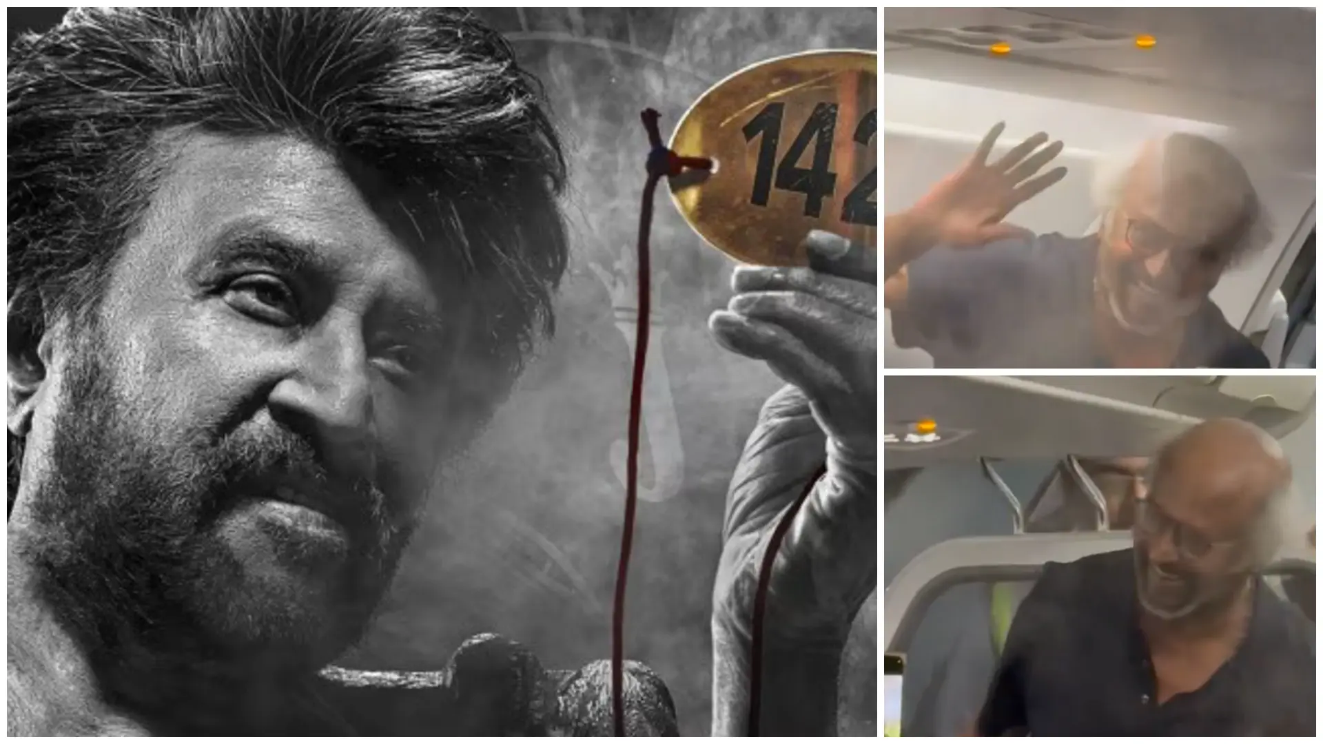 Superstar Rajinikanth flies economy and wins hearts yet again. WATCH Superstar Rajinikanth flies economy and wins hearts yet again. WATCH