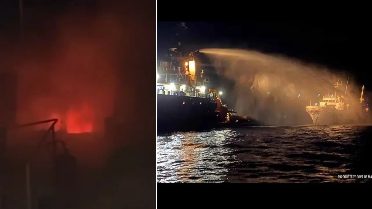 Is Israel to blame? Gaza-bound ship carrying aid, activists, bombed by drones in international waters | Video