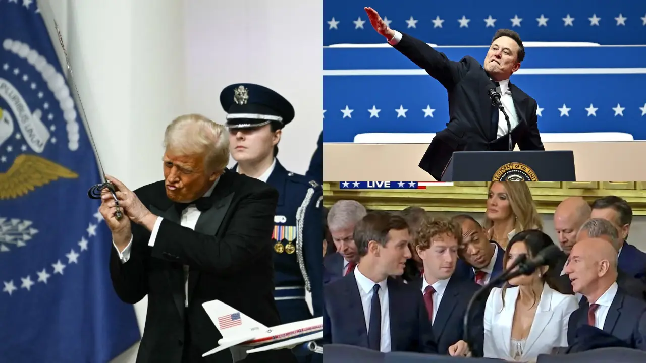 Trump inauguration: From Elon Musk's Nazi salute to Mark Zuckerberg's 'bad boy' moment, these are the viral instances you cannot miss Trump inauguration: From Elon Musk's Nazi salute to Mark Zuckerberg's 'bad boy' moment, these are the viral instances you cannot miss