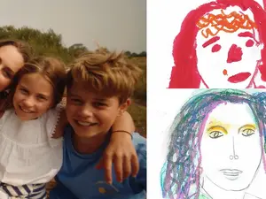 Royal artists! Kate Middleton shares hand-drawn portraits by Prince Louis, Princess Charlotte and Prince George