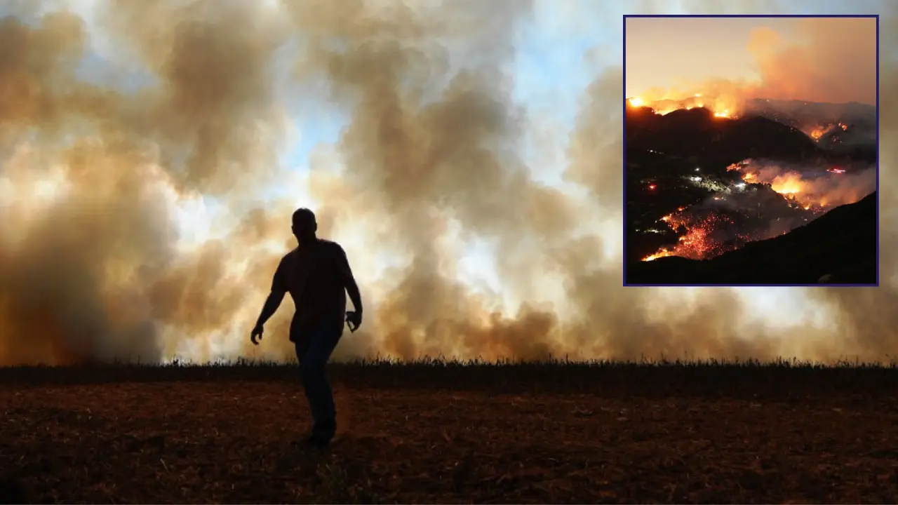 LA wildfires: Police detain 'homeless suspect' for starting Kenneth fire LA wildfires: Police detain 'homeless suspect' for starting Kenneth fire