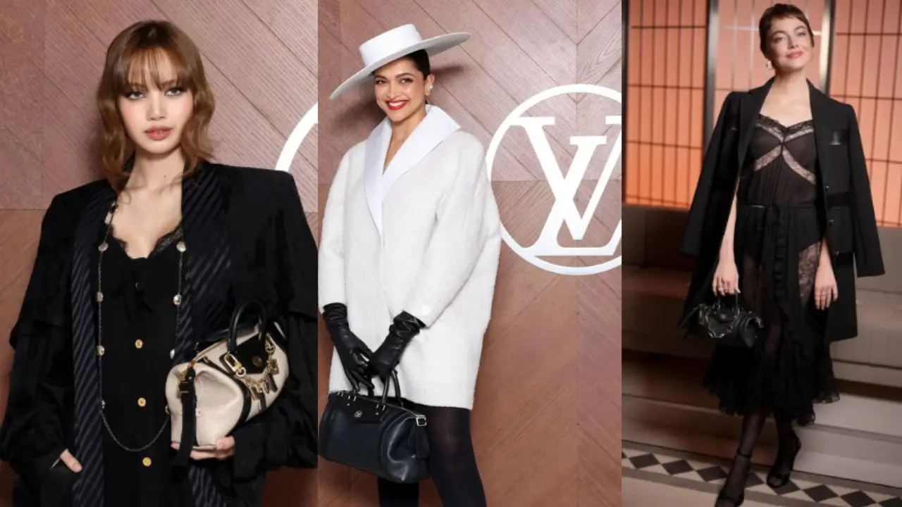 Deepika Padukone, Lisa, Emma Stone and other beauties attend Louis Vuitton show in Paris; see pics Deepika Padukone, Lisa, Emma Stone and other beauties attend Louis Vuitton show in Paris; see pics