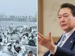 South Korea political crisis: Thousands brave snow to rally for, against impeached President Yoon