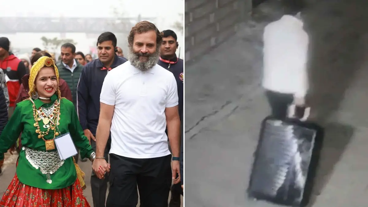 Himani Narwal murder: CCTV video emerges of accused carrying Congress worker's body stuffed in suitcase Himani Narwal murder: CCTV video emerges of accused carrying Congress worker's body stuffed in suitcase