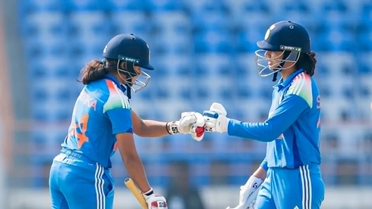 IND-W vs IRE-W ODI: Stellar Smriti and Women in Blue smash records IND-W vs IRE-W ODI: Stellar Smriti and Women in Blue smash records