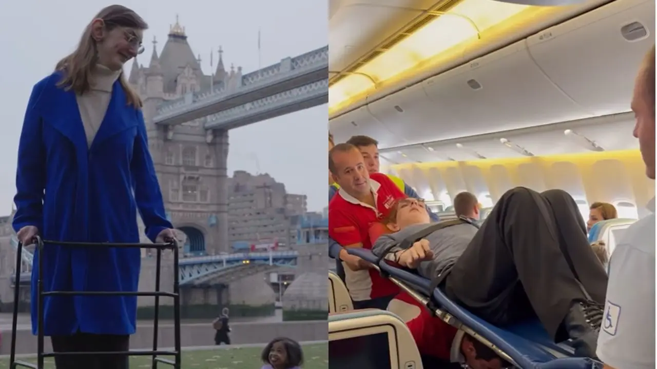 Watch: World's tallest woman Rumeysa Gelgi reveals her unique travel experience Watch: World's tallest woman Rumeysa Gelgi reveals her unique travel experience