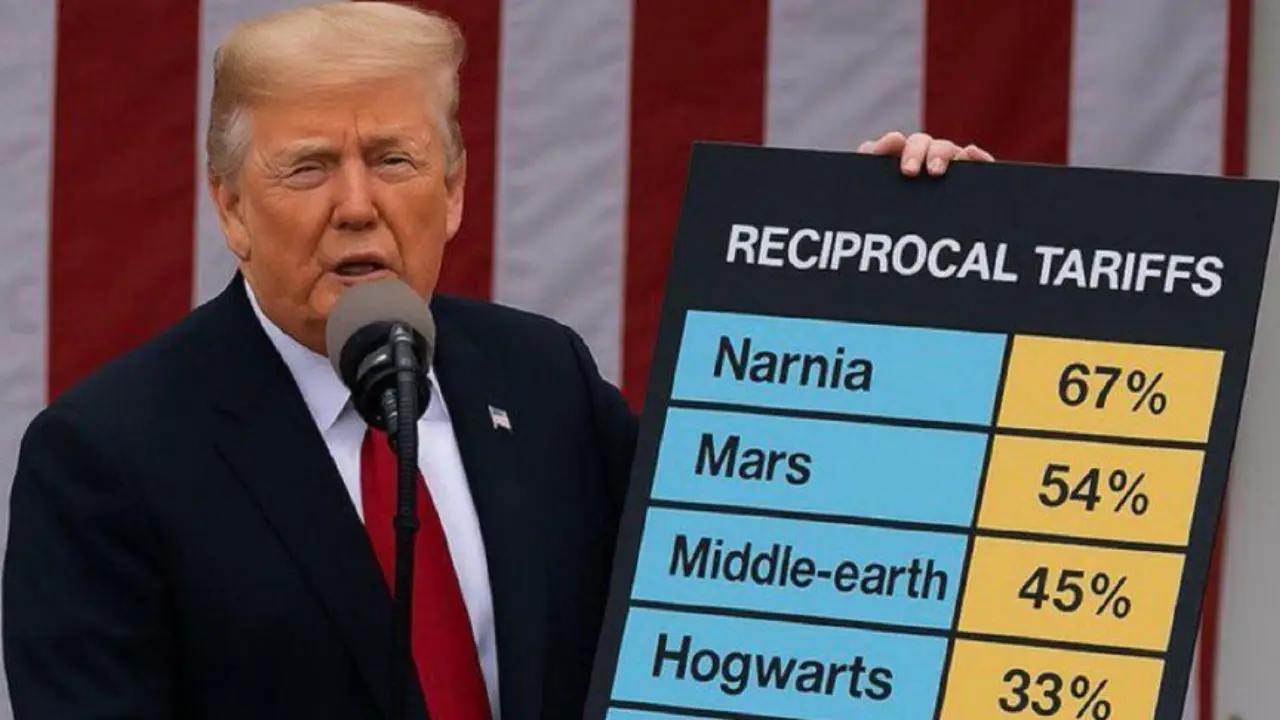 Hogwarts to Narnia all on the list: Trump tariff initiates meme fest Hogwarts to Narnia all on the list: Trump tariff initiates meme fest