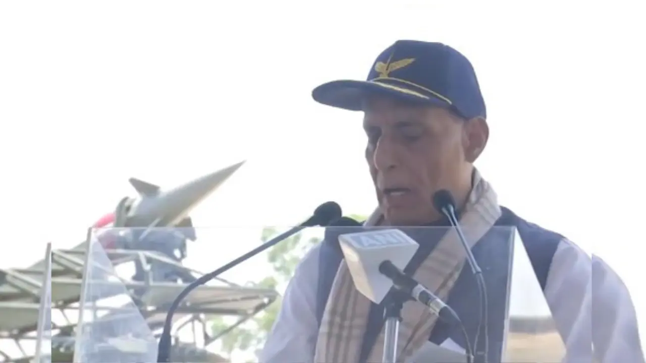 Time an average person takes to finish breakfast, IAF destroyed Pakistan: Rajnath Singh