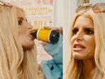 Snake sperm for good vocals? American singer Jessica Simpson's Chinese drink has internet talking