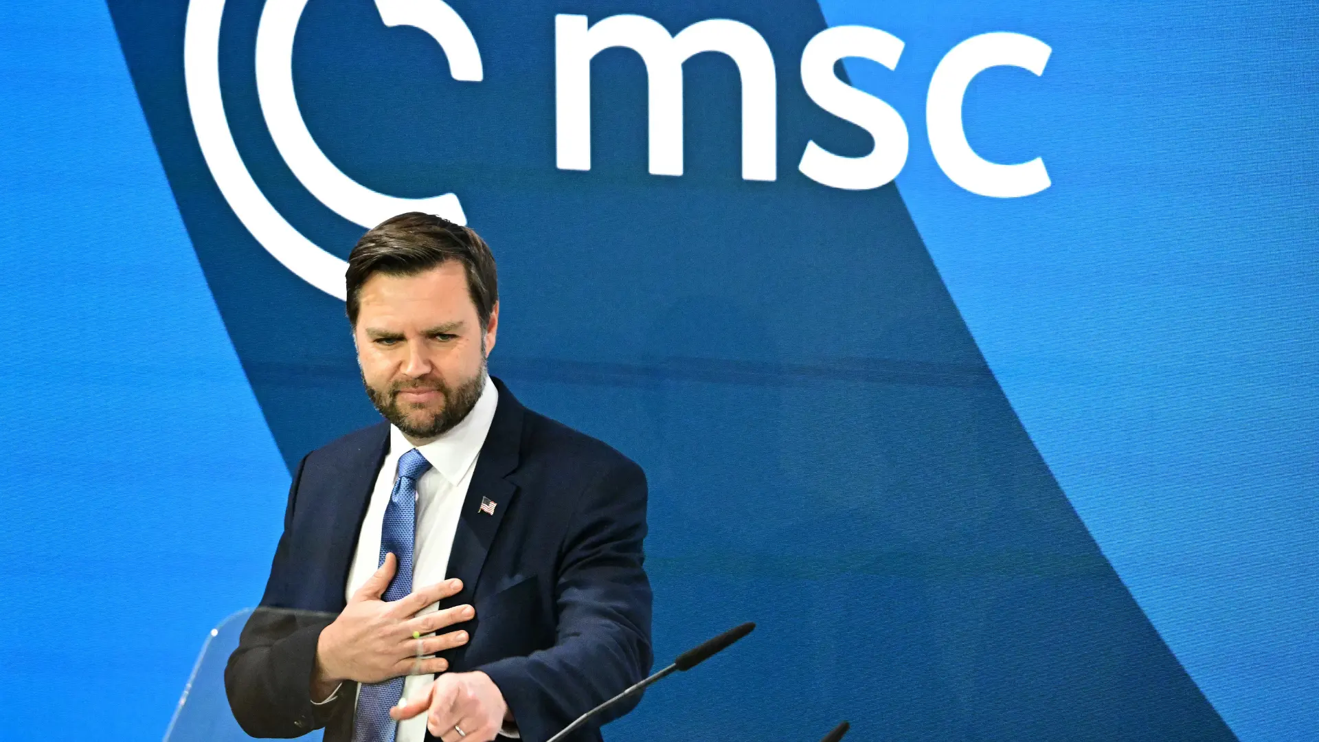 'There's nothing America can do for you': JD Vance slams free speech restrictions in Europe in Munich speech