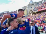 Barcelona edge Real Madrid in thriller to move to brink of La Liga title