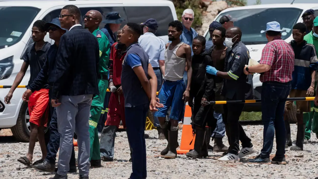 Death toll in South Africa abandoned gold mine disaster climbs to 60, rescue ops continue