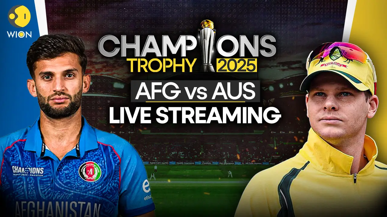 AFG vs AUS LIVE Streaming OTT | Champions Trophy 2025 Live streaming, match details, squad, and how to watch online