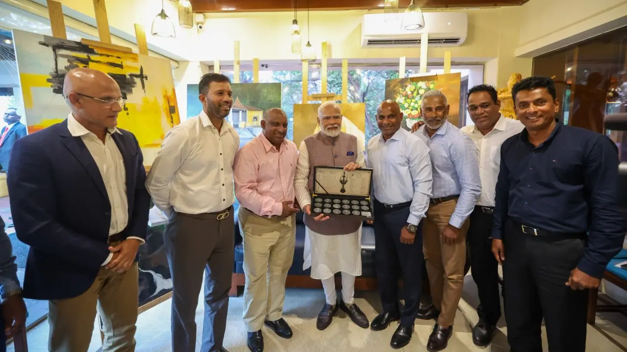 Sri Lanka’s 1996 World Cup-winning side gave birth to T20 cricket, says PM Modi Sri Lanka’s 1996 World Cup-winning side gave birth to T20 cricket, says PM Modi